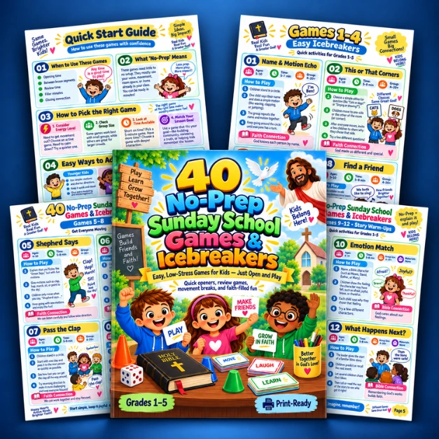 40 Bible Games & Group Activities
